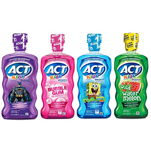 ACT kids mouthwash variety pack