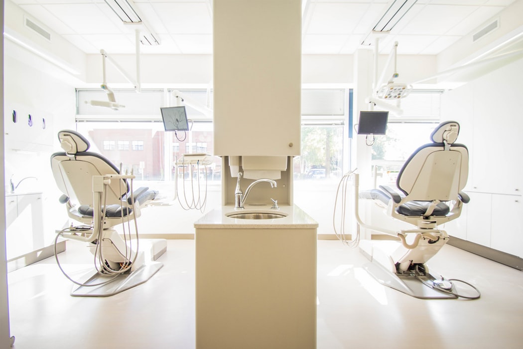 dentist chairs in office
