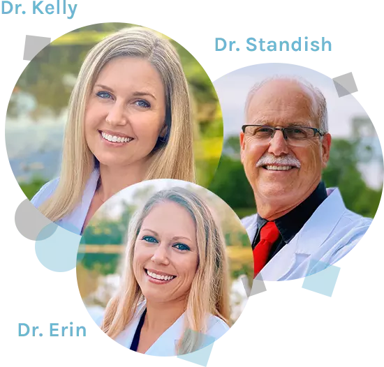 Dr. Standish, Dr. Kelly, and Dr. Erin